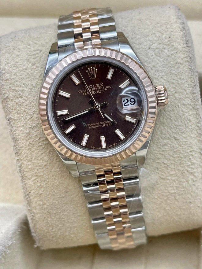 Pre-Owned 2024 Lady-Datejust – Rolesor Everose & Stainless Steel with Classic Dial | Authenticated by Sovrène