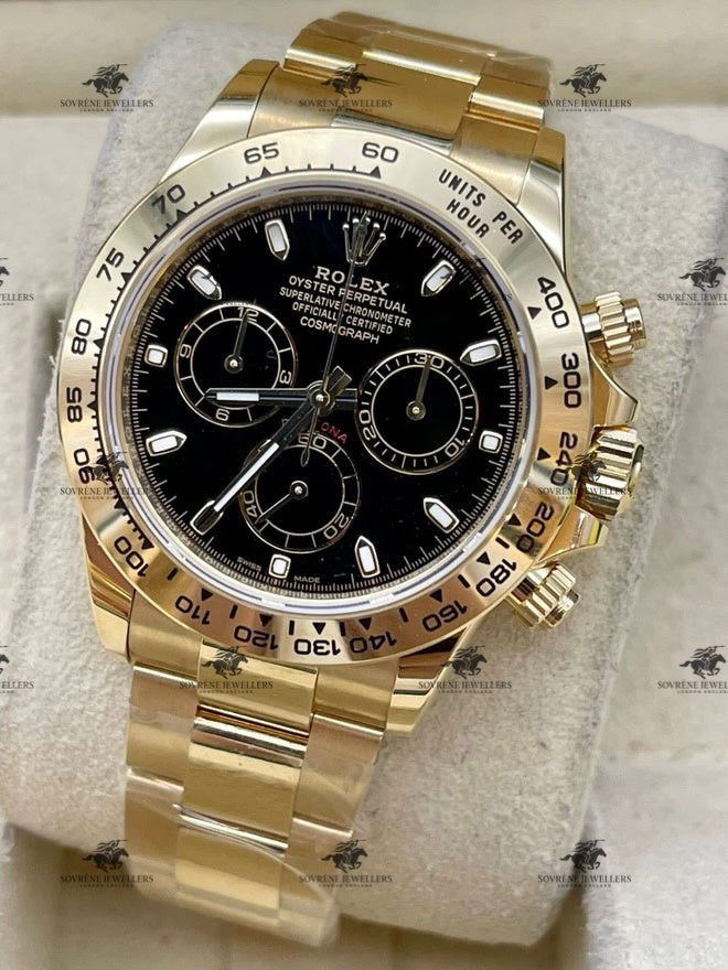 Pre-Owned 2025 Cosmograph Daytona – 18k Yellow Gold | Authenticated by Sovrène