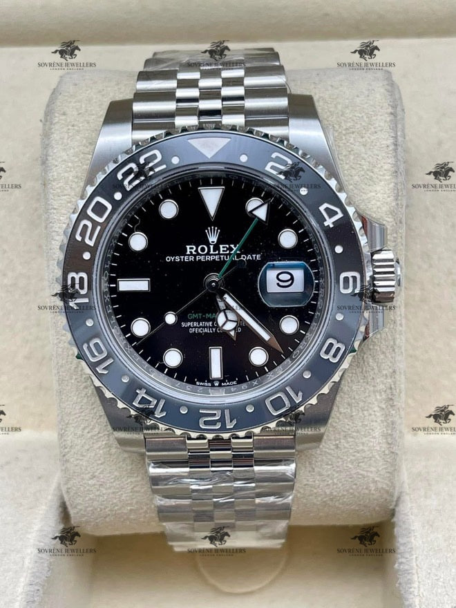 Pre-Owned 2025 GMT-Master II – “Bruce Wayne” Edition 🦇 | Authenticated by Sovrène
