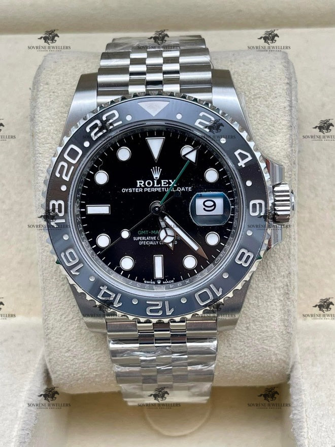 Pre-Owned 2025 GMT-Master II – “Bruce Wayne” Edition 🦇 | Authenticated by Sovrène