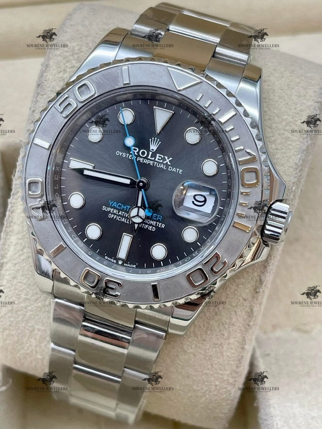 Pre-Owned 2023 Yacht-Master – “Silver Surfer” 🌊| Authenticated by Sovrène