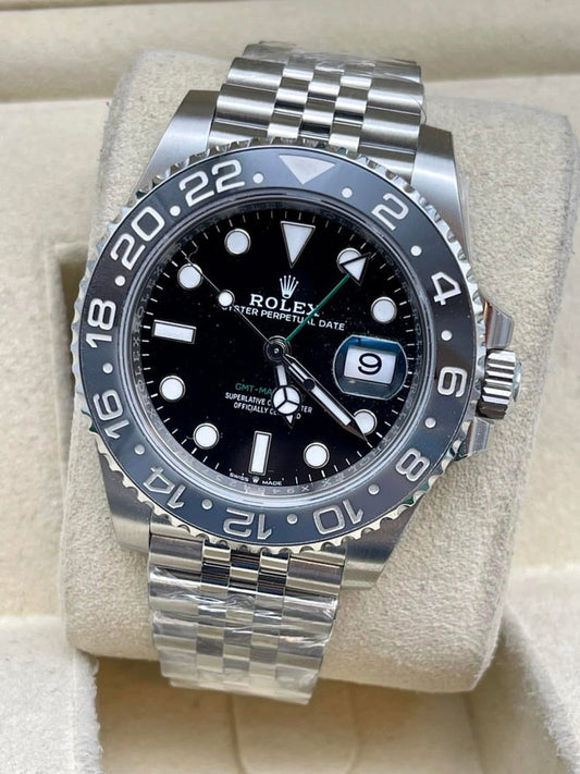 Pre-Owned 2025 GMT-Master II – “Bruce Wayne” Edition 🦇 | Authenticated by Sovrène