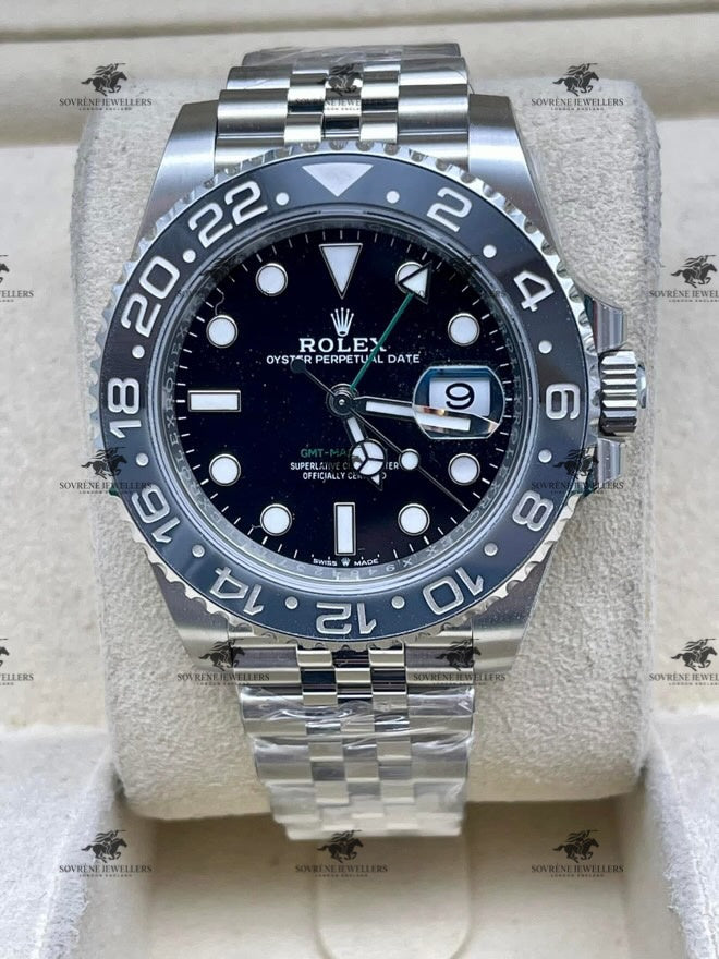 Pre-Owned 2025 GMT-Master II – “Bruce Wayne” Edition 🦇 | Authenticated by Sovrène