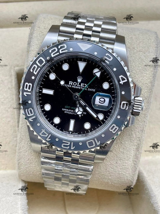 Pre-Owned 2025 GMT-Master II – “Bruce Wayne” Edition 🦇 | Authenticated by Sovrène