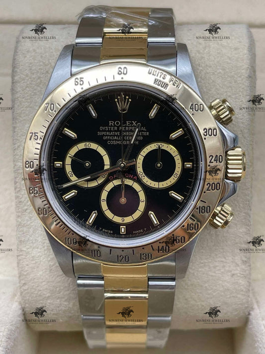 Pre-Owned Daytona – Two-Tone Champagne Dial 16523 | Authenticated by Sovrène