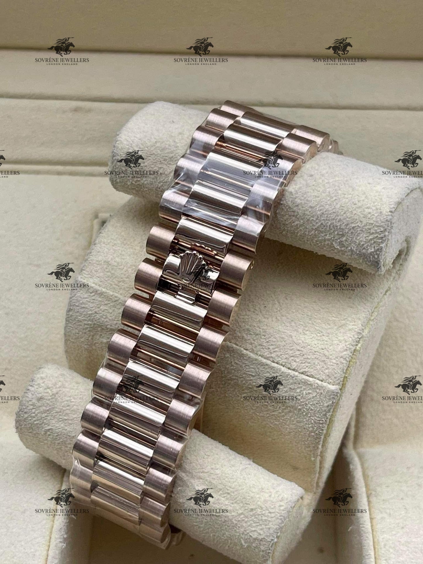 Pre Owned Rolex Day Date 40 Everose Gold Chocolate Dial Ref. 228235 | Authenticated by Sovrène